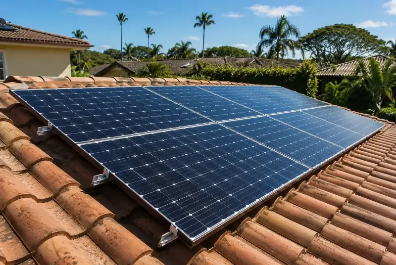Installation de panneaux solaires à Brassempouy